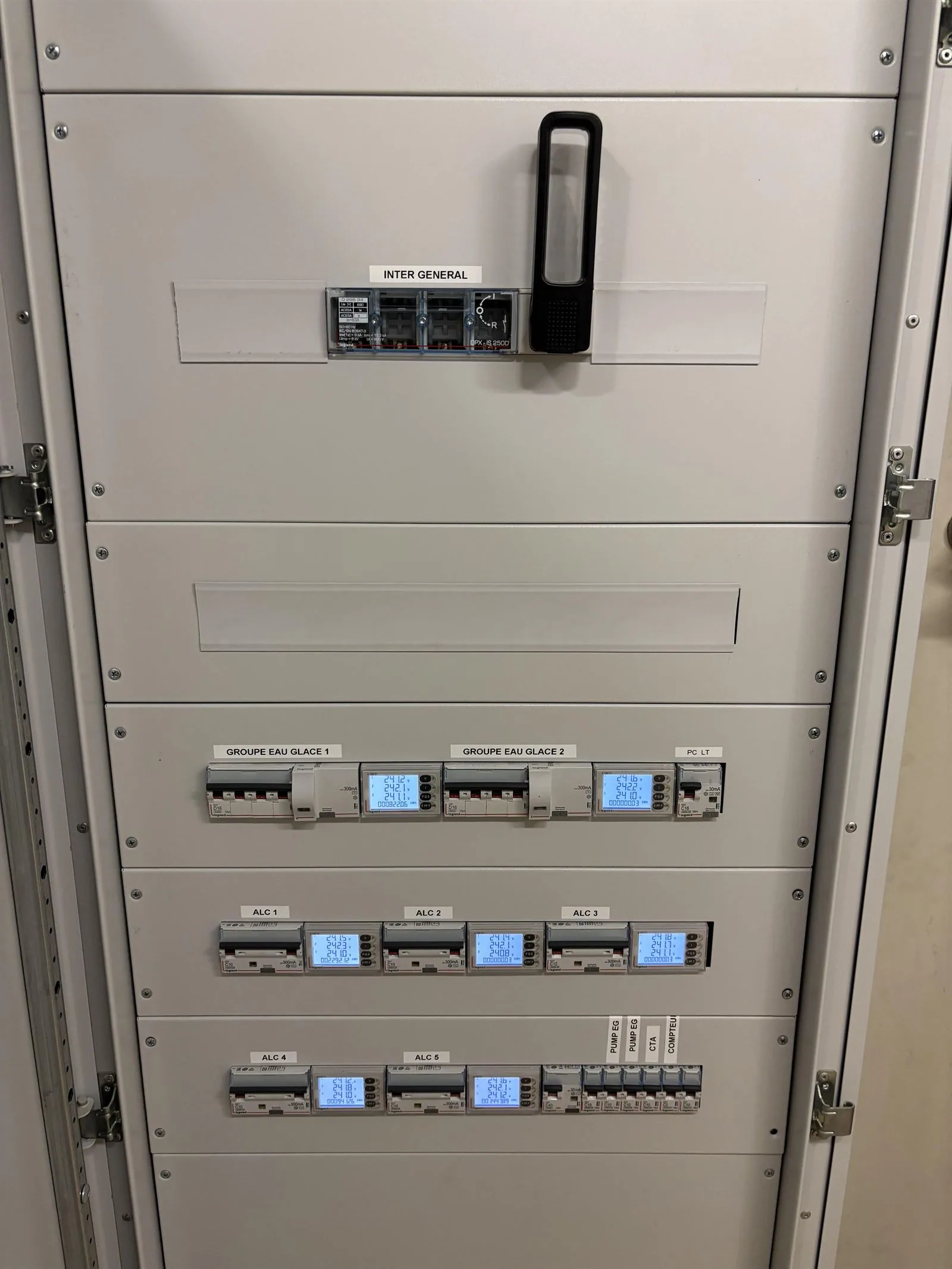 Tableau électrique modulaire et protections